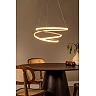 ESPIRAL LED CCT pendant light 40 W taupe (Lucide)