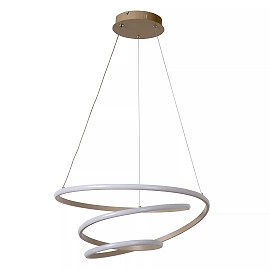 ESPIRAL LED CCT pendant light 40 W taupe (Lucide)