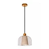 GUNHILD Pendant light Ø24 cm 1xE27 transparent (Lucide)