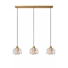 GUNHILD Pendant light 3xE27 transparent (Lucide)