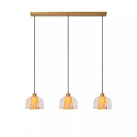 GUNHILD piekarama lampa 3xE27 caurspīdīga (Lucide)