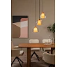 GUNHILD Pendant light 3xE27 transparent (Lucide)