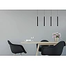 LORENZ LED pendant light 4x4 W 3000K black (Lucide)