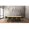 LORENZ LED pendant light Ø120 cm 6x4 W black (Lucide)