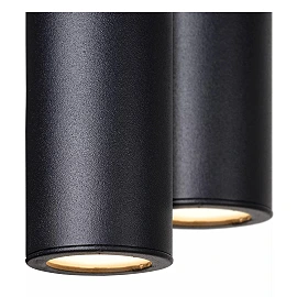 LORENZ LED pendant light Ø120 cm 6x4 W black (Lucide)