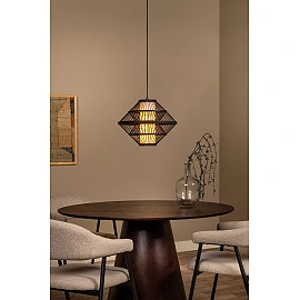 PASQUINO piekarama lampa Ø40 cm 1xE27 melna (Lucide)