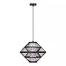PASQUINO Pendant light Ø40 cm 1xE27 black (Lucide)