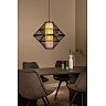 PASQUINO Pendant light Ø60 cm 1xE27 black (Lucide)