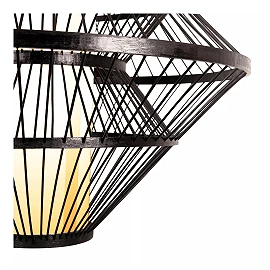 PASQUINO piekarama lampa Ø60 cm 1xE27 melna (Lucide)