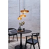 YUNKAI Pendant light Ø60 cm 3xE27 natural (Lucide)