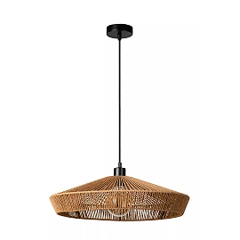 YUNKAI Pendant light Ø50 cm 1xE27 natural (Lucide)