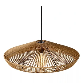 YUNKAI Pendant light Ø50 cm 1xE27 natural (Lucide)