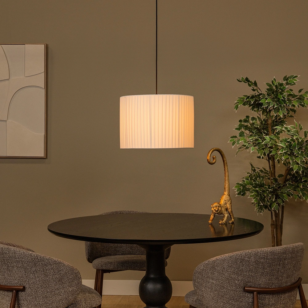 FOLD — Pendant light Ø40 cm, 1xE27, White (Lucide)