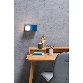 BONNI Wall light 1xG9 pastel blue (Lucide)