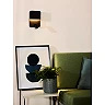 Sienas/gultas lampa BOXER LED 5W 3000K ar USB, melna (Lucide)