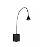 BUDDY LED bedside wall light 4W 4000K, Black (Lucide)
