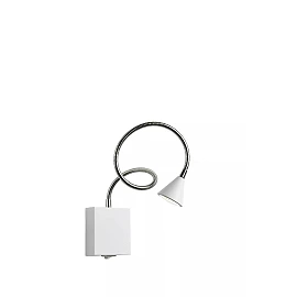 BUDDY LED bedside wall light 4W 4000K, White (Lucide)
