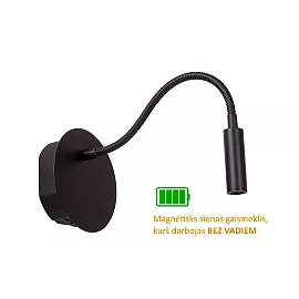 Rechargeable Bedside lamp, 2W, 3000K - Magnetic (Lucide)