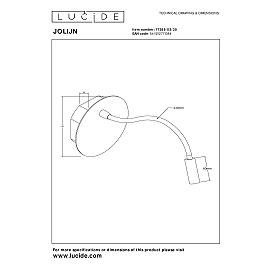 Rechargeable Bedside lamp, 2W, 3000K - Magnetic (Lucide)