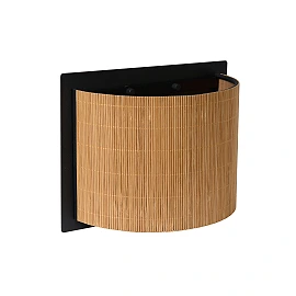 Wall light "MAGIUS", 1xE27, light wood - rotan - 03229-01-30 (Lucide)