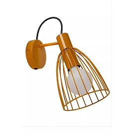 MACARONS wall light 1x40 W ocher yellow (Lucide)