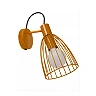 MACARONS sienas lampa 1x40 W okera dzeltena (Lucide)
