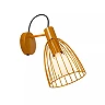 MACARONS sienas lampa 1x40 W okera dzeltena (Lucide)