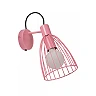 MACARONS sienas lampa 1x40 W rozā (Lucide)
