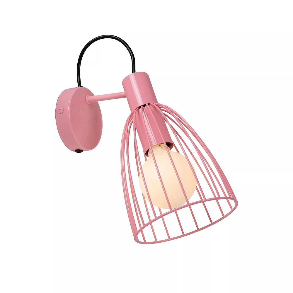 MACARONS wall light 1x40 W pink (Lucide)