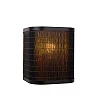Wall light "TAGALOG", 1xE27, bamboo, black - 21229-18-30 (Lucide)