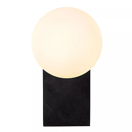 TASSA bathroom wall light 1x10 W black (Lucide)
