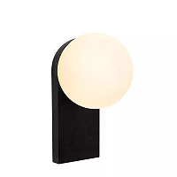 TASSA bathroom wall light 1x10 W black (Lucide)
