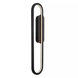 THELMA LED wall light 24 W 2700K black (Lucide)