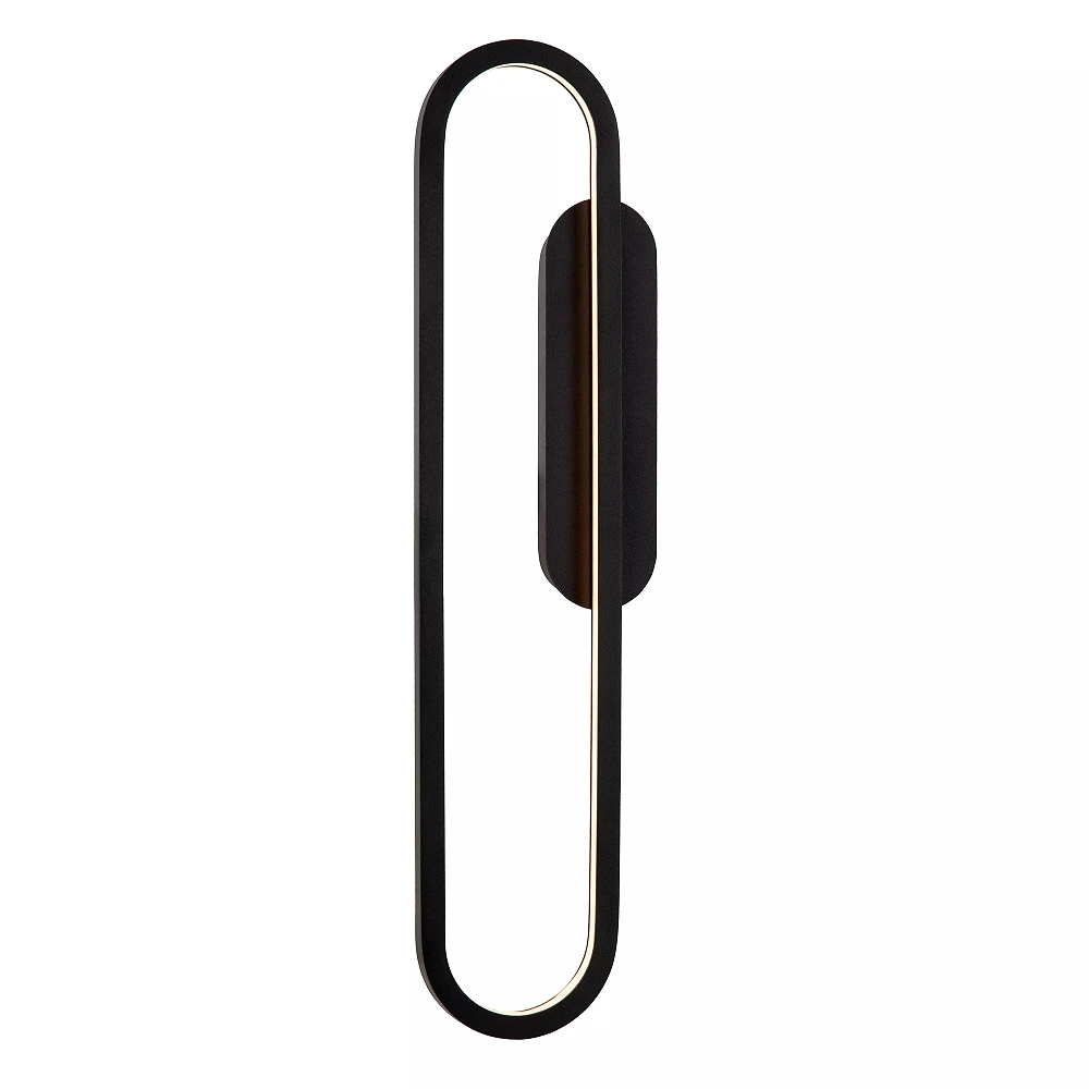 THELMA LED wall light 24 W 2700K black (Lucide)