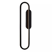 THELMA LED wall light 24 W 2700K black (Lucide)