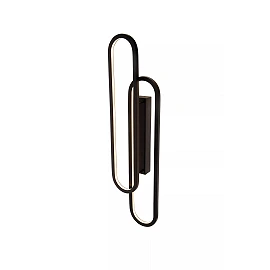 THELMA LED wall light 35 W 2700K black (Lucide)