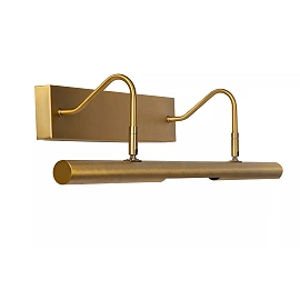 Vinz Wall Light with 4x G9 LED Bulbs in Gold Brass (Lucide)