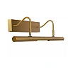 Vinz Wall Light with 4x G9 LED Bulbs in Gold Brass (Lucide)
