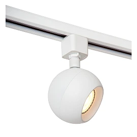 TRACK — Track spotlight, 1xGU10, IP20, White (Lucide)