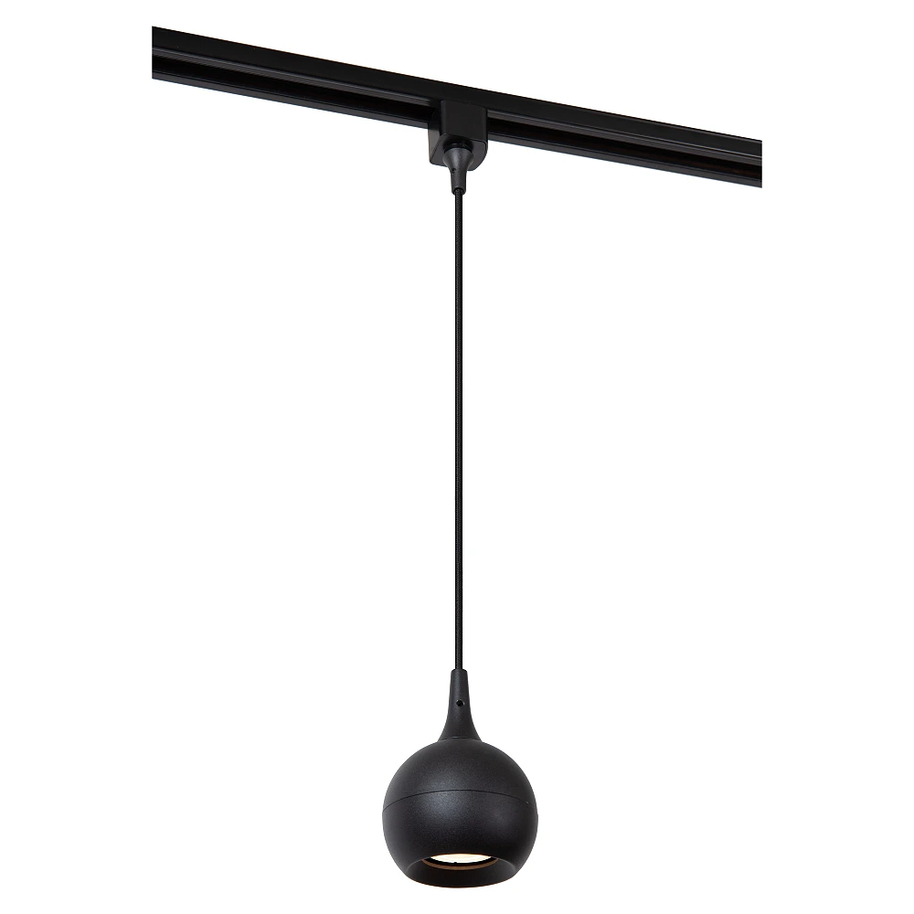 TRACK — Track pendant, 1xGU10, IP20, Black (Lucide)