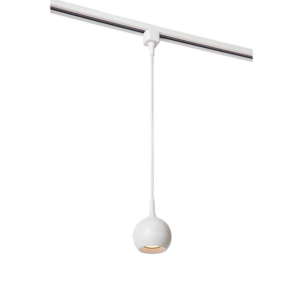 TRACK — Track pendant, 1xGU10, IP20, White (Lucide)