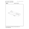 TRACK — Power supply, 1-circuit, inline, Black (Extension) (Lucide)