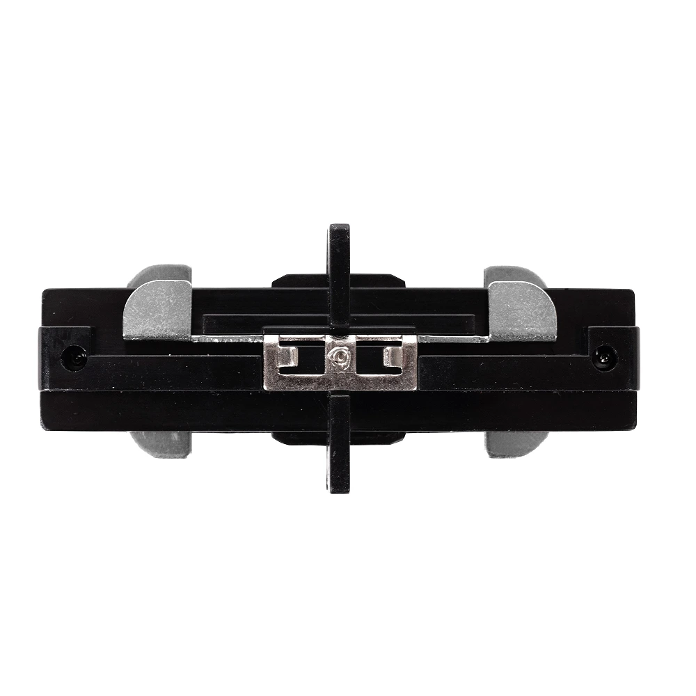 TRACK — I-connector (straight), Black, 1-circuit (Lucide)