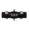 TRACK — I-connector (straight), Black, 1-circuit (Lucide)