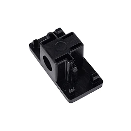 TRACK — End caps (set of 2), Black, 1-circuit (Lucide)