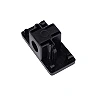 TRACK — End caps (set of 2), Black, 1-circuit (Lucide)