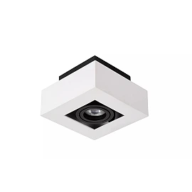 Griestu prožektors XIRAX GU10 1x5W 2200-3000K, balts (Lucide)