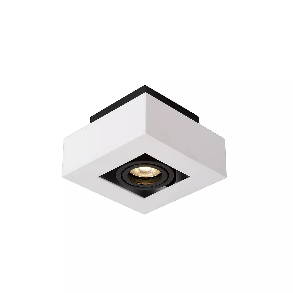 Griestu prožektors XIRAX GU10 1x5W 2200-3000K, balts (Lucide)