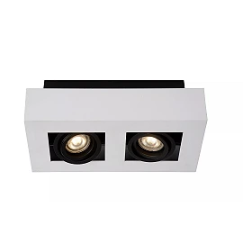 Griestu prožektors XIRAX GU10 2x5W 2200-3000K, balts (Lucide)