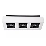 XIRAX GU10 ceiling spotlight 3x5W 2200-3000K, white (Lucide)
